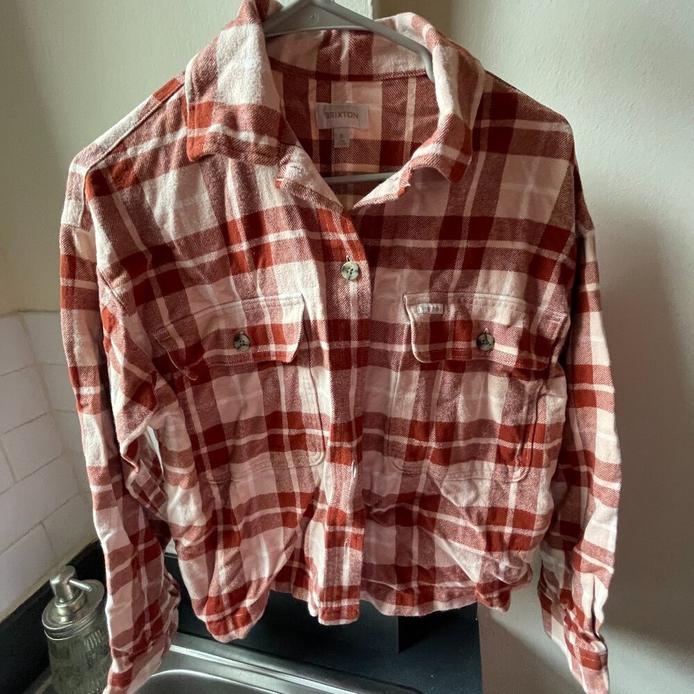 Brixton Red & Pink Flannel